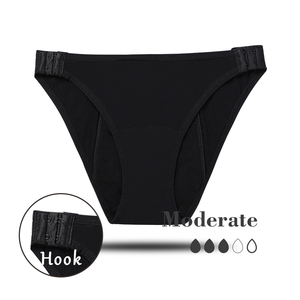Personalizzabile mutandine removibili riutilizzabili a taglio alto 0 periodo di perdita Ropa interno mutandine mestruali Anti perdita per le donne taglie forti - Product Image 1