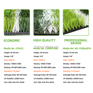 Linwoo UV kháng bóng đá <span class=keywords><strong>Turf</strong></span> infill Non-Slip nhân tạo bóng đá cỏ cho Futsal tòa án và sân vận động bóng đá lĩnh vực - Product Image 3