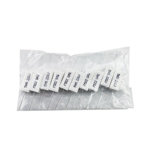 Composants électriques, résistance en ciment DIP 5WR1J 5WR22J 5WR5J 5W1RJ 5W10RJ 5W100RJ, résistance 0.1R 0.5R 1R 10R 100R DIP 5W 1R 5% - Product Image 1