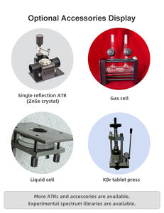 Máquina de espectrofotómetro FTIR de China para medicamentos/sustancias inorgánicas/productos químicos/análisis de aceites - Product Image 6