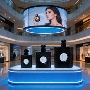 Flacon de parfum en verre de 50 ml avec un design unique - Inoubliable à première vue, noir mystérieux et scintillant - Product Image 6