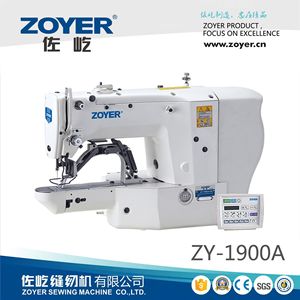 เครื่องเย็บป้ายผ้าแบบกึ่งอัตโนมัติ Zoyer ZY1900A SS Bar Knotting Machine 220V ผลิตภาพสูง - Product Image 5