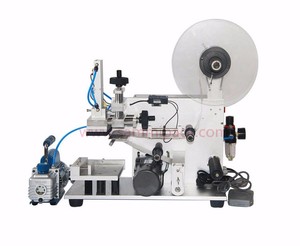 semi automatic labeling machine labels for flat surface bottles - Product Image 2