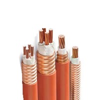 Cable eléctrico blindado 5x10mm Aluminio 4 núcleos para líneas eléctricas subterráneas y proyectos solares