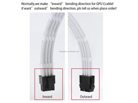 Kit de câble d'extension 18AWG CPU EPS 8PIN GPU PSU Câble PSU à manchon PC pour accessoire de boîtier d'ordinateur