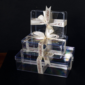 Contenitore per Tiramisù all'Ingrosso in Materiale PS Trasparente Scatola per Tiramisù per Mousse Torte e Pane Conservazione Alimenti Espositore per Torte - Product Image 4