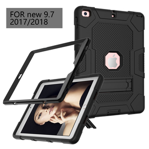 Kickstand-funda de tableta para <span class=keywords><strong>iPad</strong></span>, <span class=keywords><strong>9</strong></span>,<span class=keywords><strong>7</strong></span> pulgadas, <span class=keywords><strong>2017</strong></span> de <span class=keywords><strong>5</strong></span>ª <span class=keywords><strong>generación</strong></span>/<span class=keywords><strong>9</strong></span>,<span class=keywords><strong>7</strong></span> pulgadas, 2018 de 6ª <span class=keywords><strong>generación</strong></span>, resistente, <span class=keywords><strong>a</strong></span> prueba de golpes - Product Image 2