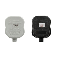 Prise réutilisable UK BS1363 13A / Prise d'assemblage de type G UK pour rallonge de câble d'alimentation