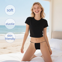 Sous-vêtements respirants grande taille culottes jetables pour femmes