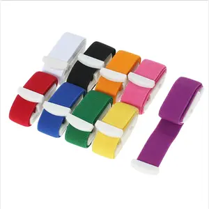 Emsrun Chất lượng cao phát hành nhanh Viện trợ đầu tiên nhựa tourniquet chủ cầm máu đàn hồi cao su Hướng dẫn sử dụng y tế tourniquet - Product Image 1