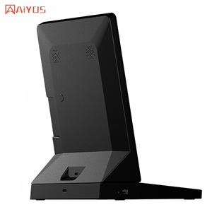 कॉफी शॉप बार होटल के लिए फास्ट वायरलेस चार्जर विज्ञापन खिलाड़ी के साथ टेबल डेस्कटॉप वाईफाई डिजिटल साइनेज डिस्प्ले - Product Image 6