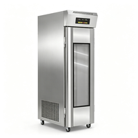 Armoire de fermentation professionnelle en acier inoxydable pour 18 à 40 plateaux, avec système de pulvérisation, pour pains et pâtons