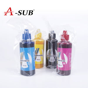 Un SUB rifornimento della fabbrica 100ML inchiostro di sublimazione <span class=keywords><strong>CMYK</strong></span> per le tazze, tessuti - Product Image 2