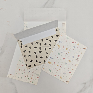 YOUYICAI <strong>Customization</strong> Business Card Photo Wallet Gift <strong>Envelope</strong> with Lamination Printing on Ordinary Paper Model 115 - Product Image 4
