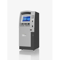 Machine de paiement en espèces de kiosque d'impression de document du libre service A4 avec l'écran tactile
