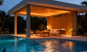 Pérgola, Gazebo, Sombrilla, <span class=keywords><strong>Calentador</strong></span> Impermeable <span class=keywords><strong>de</strong></span> 2000W - Product Image 6