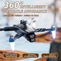 Drone 4DRC F14 GPS Brushless avec évitement d'obstacles, caméra HD FPV WiFi 5G, quadricoptère RC professionnel pliable pour adultes