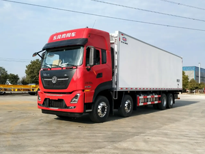 <span class=keywords><strong>Camion</strong></span> frigorifique Dongfeng 8X4 de fabrication chinoise pour le transport de fruits de mer et de produits surgelés - Product Image 4