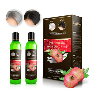 Tinta per Capelli Naturale <span class=keywords><strong>Marrone</strong></span> Scuro OEM/ODM Personalizzata, Tinta Rapida Nera per Capelli, Gel Colorante Nero per Barbieri - Product Image 1