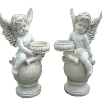 Vente directe en plastique jardin Sculpture ciment et caoutchouc moules béton Statues Pot de fleur moule pour fibre de verre Silicone matériel