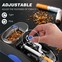 Accessoires de fumeur de qualité supérieure avec prise EU/US, cadeau pour hommes, dispositif de précision portable, rouleuse à tabac électrique, machine à cigarettes automatique