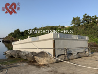 Bouées flottantes gonflables en caoutchouc naturel noir pour levage de navires, marque XINCHENG, certifiées CCC/CCS/ISO9001-2008, 1,0-2,0 m