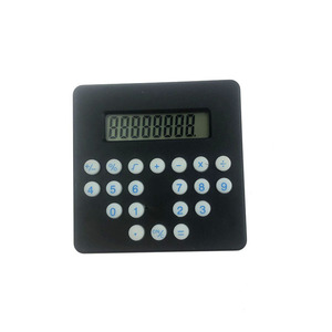 Miniature Pocket Calculator <b>Square</b> A-45 <b>Battery</b> Powered Student Learning Exam Use ABS Material Black Color - Product Image 5