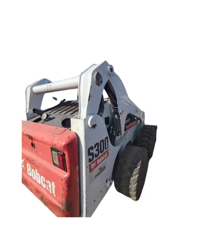 95% nuovo usato MINI boccati Skid Steer Loader BOBCAT S300 Mini terna gommata piccola terna