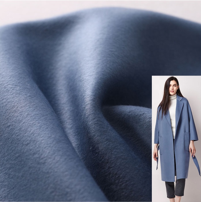 Hot Sale Double-sided Cashmere Fabric for Overcoat