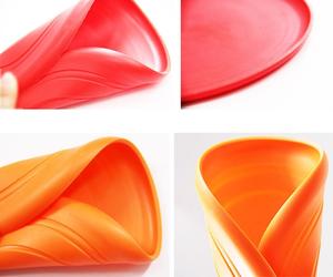 <span class=keywords><strong>Frisbee</strong></span> per <span class=keywords><strong>Cani</strong></span> Leggero e Pieghevole, Resistente ai Morsi, in Gomma Morbida, per <span class=keywords><strong>Addestramento</strong></span> Interattivo all'Aperto - Product Image 2