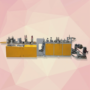 Máquina Formadora de Empaques Semiautomática 380V, Equipo Industrial de Alta Productividad, Diseño de Gabinete Amarillo - Product Image 1