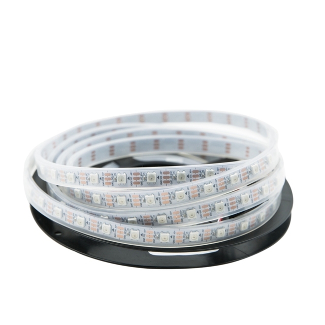 Bendable RGB Garden Addressable LED Strip 60LEDs/M With IP67 DC5V 5050 SMD Colorful CCT for Landscape ETL & RoHS Certified