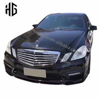 Kit de carrosserie Wd Style pare-chocs de voiture jupe latérale ailes pour Mercedes classe E W212 E63 convertir en Kit de carrosserie Wald Style 2010-2013