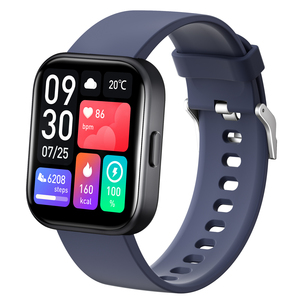 นาฬิกาอัจฉริยะ Starmax GTS6 AI Voice Assistant พร้อมเครื่องวัดอัตราการเต้นของหัวใจ รับสายโทรศัพท์ กันน้ำ IP68 ตัวเรือนโลหะทรงเหลี่ยม-สำหรับทุกเพศ - Product Image 3