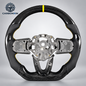 Volante Deportivo Personalizable de Fibra de Carbono y Cuero con Pantalla LED para Mini R56 F55 F56 R50 F57 R57 Cooper S - Product Image 2