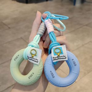 Anneau de décompression en silicone de 10 cm pour la musculation des doigts, anneau de renforcement musculaire pour la main, porte-clés pour les amateurs de gym, femmes et hommes - Product Image 5