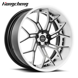 ล้ออัลลอยปลอมแปลงสำหรับรถยนต์โดยสารคุณภาพสูงการออกแบบสีตัดกันแบบสวยงาม - Product Image 4