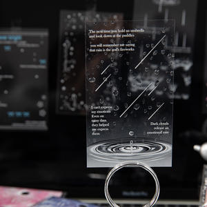 30 pcs/pack PET scellage autocollants décoratifs recueillir ce moment série des centaines de matériel manuel bricolage Goo carte Collage - Product Image 4