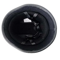 Casque de moto demi-face vintage allemand de la Seconde Guerre mondiale, personnalisé en usine, homologué DOT, doublure en mousse ABS, taille XL, état neuf