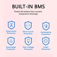Batterie externe portable mini capsule 5000 mAh avec écran lumineux, certifiée KC, plusieurs couleurs