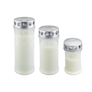 Bougie de cimetière sans fumée écologique, classique blanche/rouge, pour la commémoration des défunts, bougie éternelle - Product Image 5
