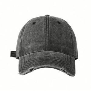 Summer New Washed <b>Distressed</b> Baseball Cap Soft <b>Top</b> Personalized Retro Sun Hat - Product Image 4