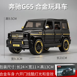 1:24 Escala Mercedes Benz G63 Liga Modelo Carro Off-Road Brinquedo Simulação para Meninos Hobby Display Case Idéia do Presente - Product Image 4
