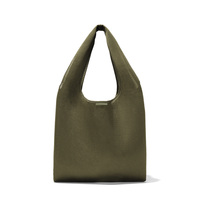 Sac fourre-tout décontracté en néoprène personnalisé en usine, réutilisable, en maille respirante, pliable, léger, grande capacité, en polyester