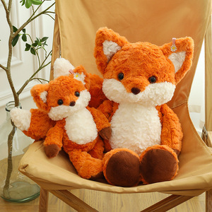 Peluche de Perro Zorro que Puede Correr, Abrazar y Dormir, Juguete de Peluche con Relleno de Algodón PP y Peluche Súper Suave, Lindo Regalo de Cumpleaños - Product Image 3