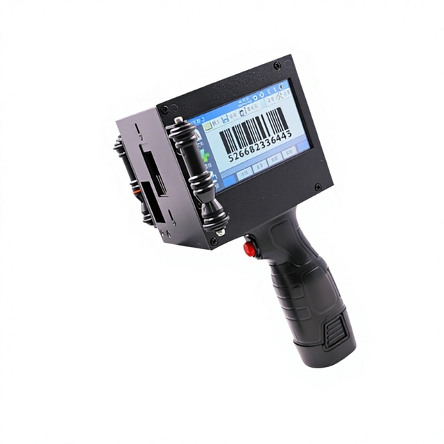 Portable Handheld Inkjet Printer with HD Quick-Drying Ink 300/600dpi Resolution for Production Date & Price Marking