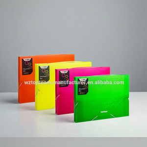 Producto archivador <span class=keywords><strong>de</strong></span> cajas <span class=keywords><strong>de</strong></span> documentos fluorescentes <span class=keywords><strong>de</strong></span> <span class=keywords><strong>polipropileno</strong></span> <span class=keywords><strong>de</strong></span> 0,65mm con visibilidad mejorada - Product Image 2