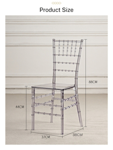 <span class=keywords><strong>Sillas</strong></span> Transparentes para Hotel, <span class=keywords><strong>Sillas</strong></span> Chiavari de Plástico para Banquetes y Eventos, <span class=keywords><strong>Sillas</strong></span> Altas Transparentes para Bodas - Product Image 2