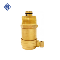 Vanne de purge d'air automatique verticale en laiton filetée DN25 pour radiateur de chauffage et conduite d'eau