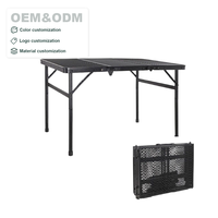 Table élévatrice ultra légère pour voiture, pliable, pour camping, pique-nique, barbecue, réchaud IGT pour cour intérieure